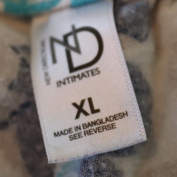 New Directions Intimates Cotton Flannel Floral Drawstring Lounge Pants XL 2 pair - Picture 2 of 16